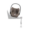 Cybex Cloud T Coconut Brown fotelik dla noworodka z obrotową bazą ISOFIX