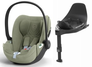 CYBEX CLOUD T i-Size fotelik dla niemowlaka 45-87 | baza ISOFIX Base T | Sage Green