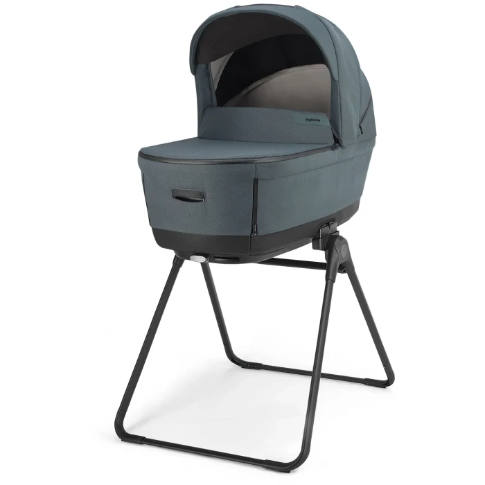 wózek dziecięcy 2w1 - inglesina aptica xt - kolor himalaya blue - wersja łóżeczka mobilnego (gondola + stojak)