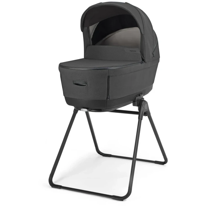 wózek dziecięcy 2w1 - inglesina aptica xt - kolor magnet grey - wersja łóżeczka mobilnego (gondola + stojak)