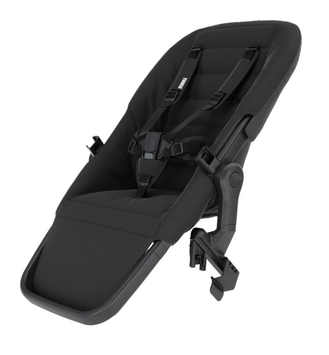 dwukierunkowe siedzisko spacerowe - do wózka thule urban glide 3 i 4 - kolor czarny
