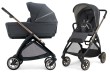 inglesina electa - wózek dziecięcy 2w1 - wersje z gondolą i siedziskiem spacerowym - kolor garage grey (szary)