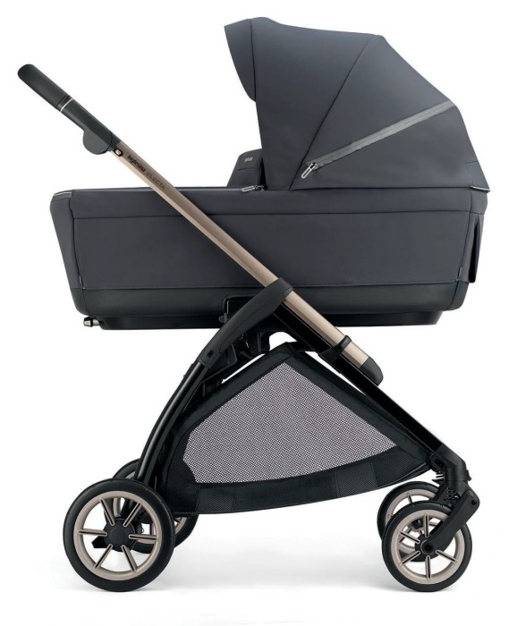 inglesina electa - wózek dziecięcy 2w1 - wersja z gondolą - kolor garage grey (szary)