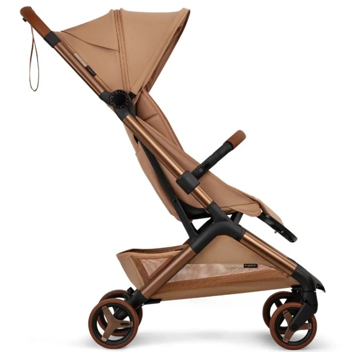bugaboo butterfly 2 - wózek spacerowy - wózek kabinowy do samolotu - wersja bugaboo x stella mccartney - edycja limitowana - widok od boku