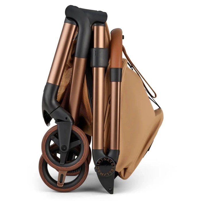 bugaboo butterfly 2 - wózek spacerowy - wózek kabinowy do samolotu - wersja bugaboo x stella mccartney - edycja limitowana - rozmiar po złożeniu