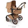 bugaboo fox 5 renew - edycja limitowana - bugaboo x stella mccartney - wózek dziecięcy 2w1 - wersja z gondolą (widok pod skosem)