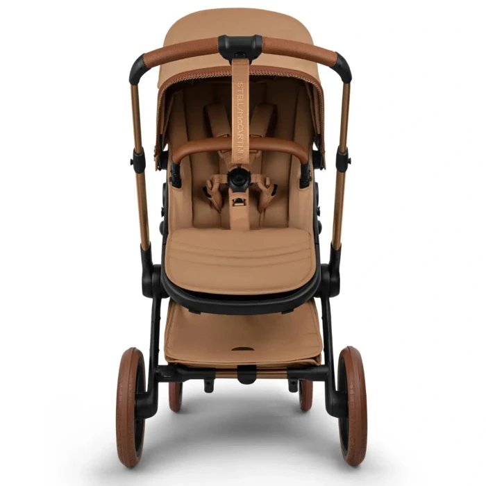 bugaboo fox 5 renew - edycja limitowana - bugaboo x stella mccartney - wózek dziecięcy 2w1 - wersja spacerowa (widok od przodu)