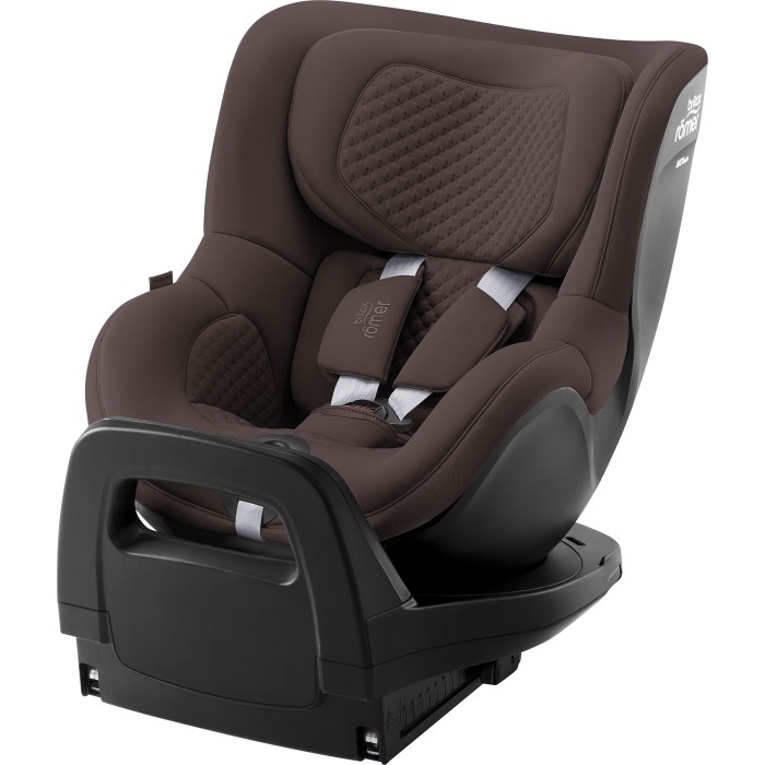 fotelik obrotowy 61-105 cm - britax römer dualfix pro m - tapicerka lux - kolor chocolate