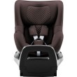 fotelik obrotowy 61-105 cm - britax römer dualfix pro m - tapicerka lux - kolor chocolate -  tyłem do kierunku jazdy