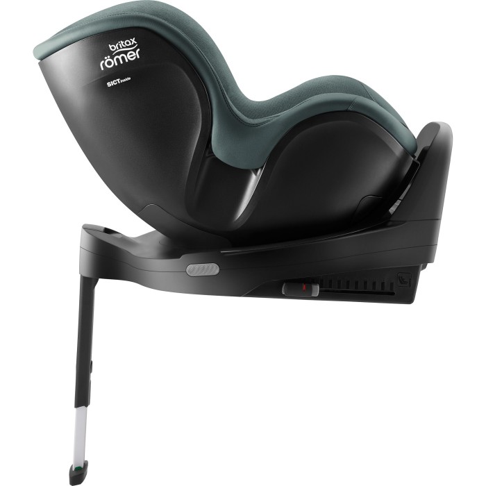 fotelik obrotowy 61-105 cm - britax römer dualfix pro m - tapicerka style - kolor balsam - tyłem do kierunku jazdy - regulacja odchylenia