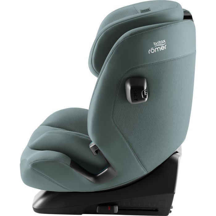 Britax Römer Advansafix Pro - fotelik dla dzieci 76-150 cm - tapicerka style - kolor balsam - wersja z pasami 5 punktowymi i wkładką - widok od boku