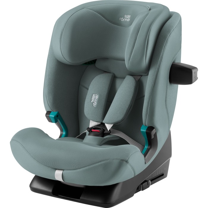 Britax Römer Advansafix Pro - fotelik dla dzieci 76-150 cm - tapicerka style - kolor balsam - wersja z pasami 5 punktowymi - widok pod skosem