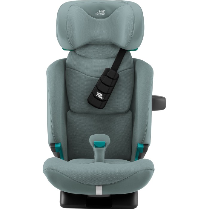 Britax Römer Advansafix Pro - fotelik dla dzieci 76-150 cm - tapicerka style - kolor balsam - wersja z zapinaniem dziecka pasem samochodowym - najwyższa pozycja zagłówka
