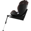 britax römer swivel-grow max air - fotelik obrotowy z wentylacją - tapicerka lux - kolor chocolate - przodem do kierunku jazdy - widok od boku