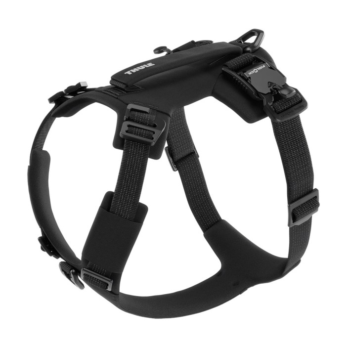 Thule Dart szelki dla psa BLACK - widok z boku
