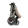 wózek spacerowy - cybex balios s lux - kolor almond beige - widok złożonego wózka