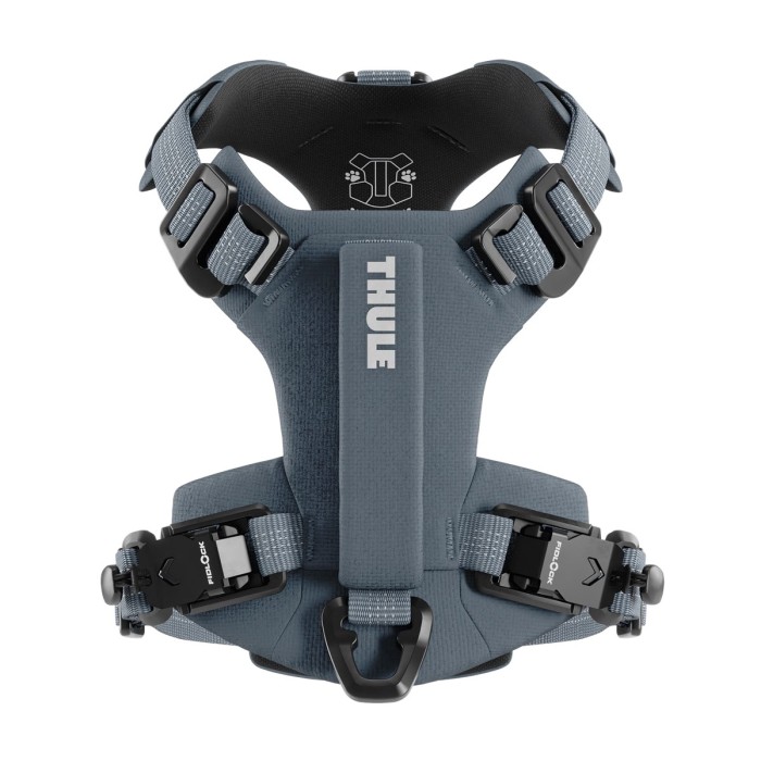 Thule Dart S szelki dla psa Dark Slate - widok od góry