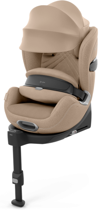CYBEX ANORIS T2 I-SIZE fotelik z poduszką powietrzną 76 - 125 cm | Cozy Beige Plus