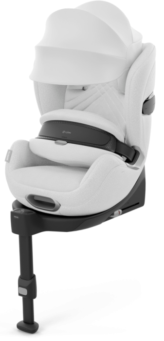 CYBEX ANORIS T2 I-SIZE fotelik z poduszką powietrzną 76 - 125 cm | Platinium White Plus