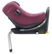 swandoo marie 5 - fotelik obrotowy 40-150 cm - oddychająca tapicerka mesh - kolor mesh plum - tyłem do kierunku jazdy, pozycja spoczynkowa
