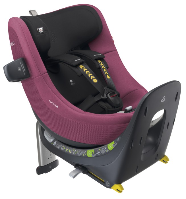 SWANDOO MARIE 5 fotelik obrotowy 40-105 cm | Mesh Plum