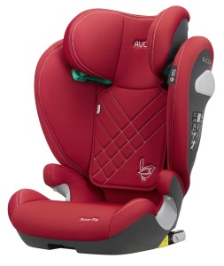 AVOVA SORA-FIX Fotelik dla starszaka 100-150 cm | Maple Red