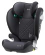 avova sora-fix - fotelik dla starszaka - od 100 do 150 cm - kolor grey black - widok pod skosem