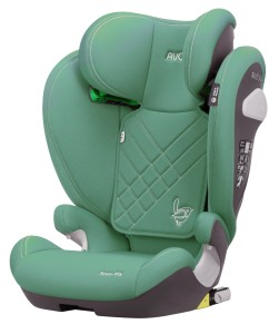 AVOVA SORA-FIX Fotelik dla starszaka 100-150 cm | Lime Green