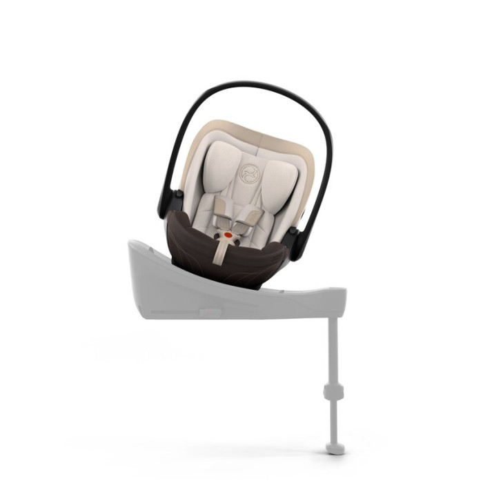 Cybex Cloud S + baza ISOFIX Base S - fotelik dla noworodka | Amber Brown Style