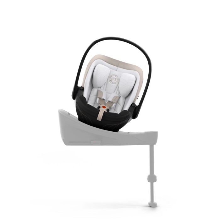 Cybex Cloud S + baza ISOFIX Base S - fotelik dla noworodka | Off White Style