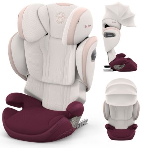 CYBEX SOLUTION S fotelik dla starszaka | Style Quartz Pink