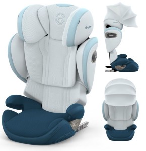 CYBEX SOLUTION S fotelik dla starszaka | Style Opal Blue