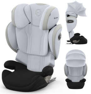 CYBEX SOLUTION S fotelik dla starszaka | Style Misty Grey