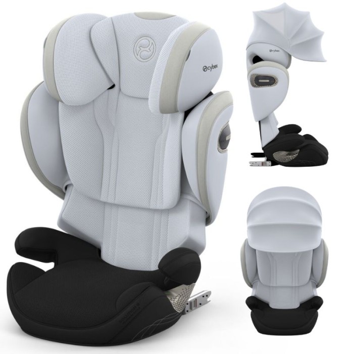 CYBEX SOLUTION S fotelik dla starszaka | Style Misty Grey