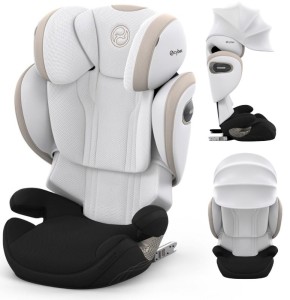 CYBEX SOLUTION S fotelik dla starszaka | Style Off White