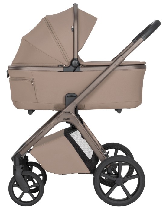 wózek dziecięcy 2w1 - carrello vector f - kolor flannel beige - wersja głęboka
