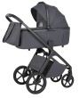 wózek dziecięcy 2w1 - carrello vector f - kolor ample grey - wersja głęboka z torbą