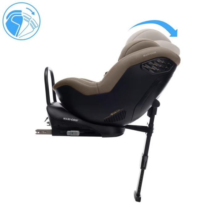 Maxi-Cosi Mobifix Pro Authentic Truffle - regulacja pochylenia